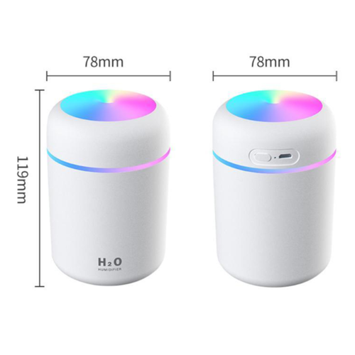 Diffuseur d'Huile Essentielle à Ultrasons Portable pour Voiture et Maison